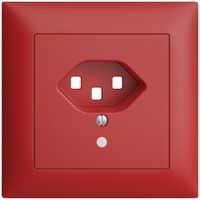 Kit frontal ENC EDIZIOdue berry 88×88mm T23, lentille,