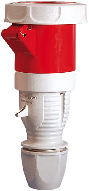 Prise mobile CEEtyp 4L 63A 6h IP67 avec presse-étoupe