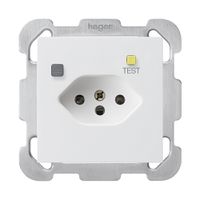 UP-Steckdose kallysto B T13 FI 30mA weiss