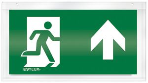 Pannello con pittogramma ESYLUX per SLX freccia v.alto