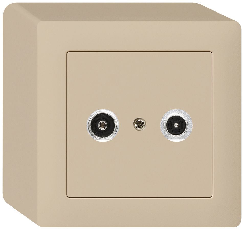 AP-Antennendose kallysto R/TV 14dB 2GHz beige