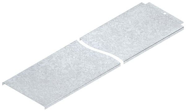 Couvercle Niedax, p.mini-caniveau de câble 502×3000mm, p=0.75mm, ac zing.