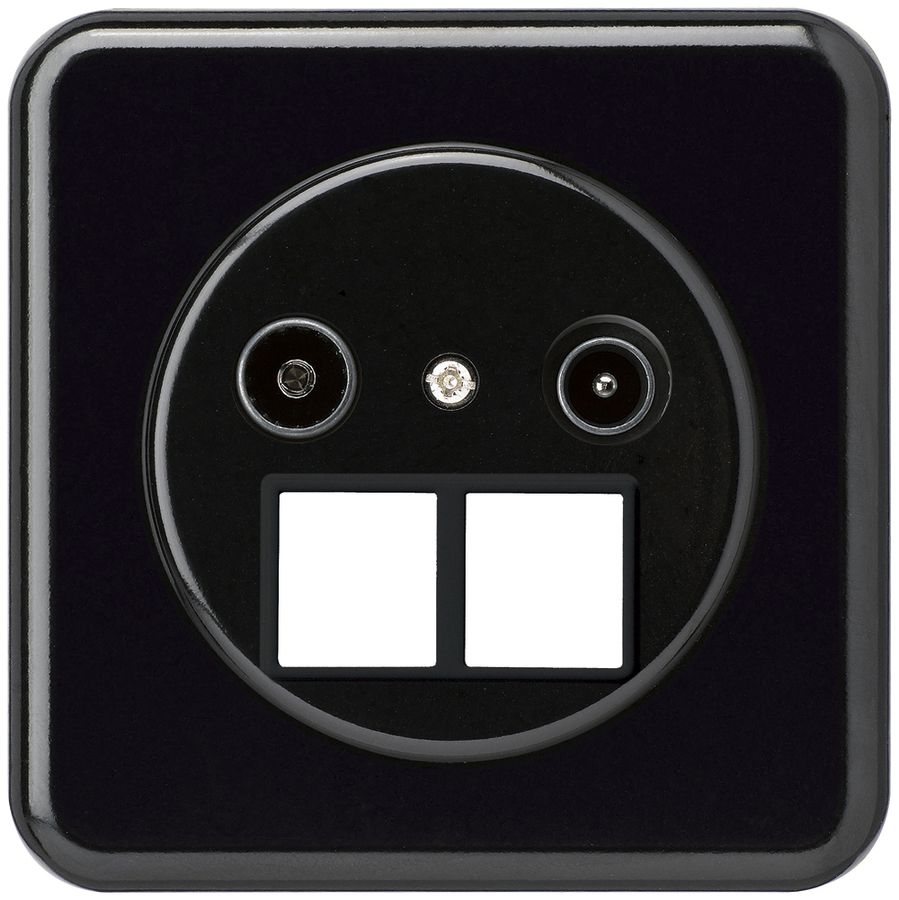 Prise d'antenne ENC TV-R HMS basico C 19dB noir