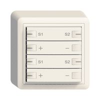AP-Dimmer ZEP 2K/4T Zentral-Nebenstelle Szene LED EDIZIOdue weiss