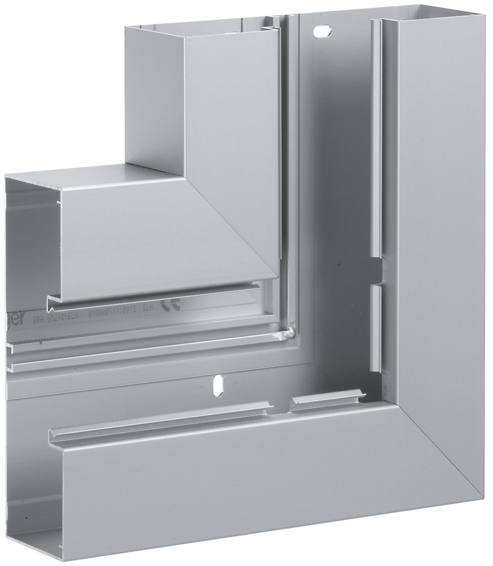 Flachwinkel Hager BRA 65210 alu