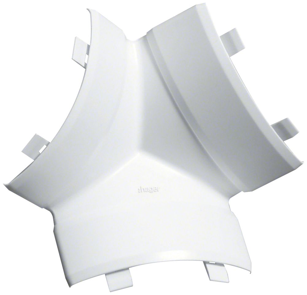 Raccord T tehalit EK 40040, blanc trafic