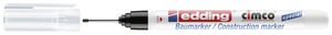 Filzschreiber CIMCO Edding für Bohrlöchermarkierung schwarz