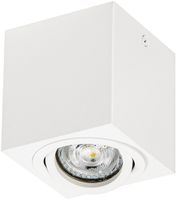 Plafoniera/applique LEDVANCE SPOT SURFACE SQUARE GU10 1×7W 80×80mm bianco