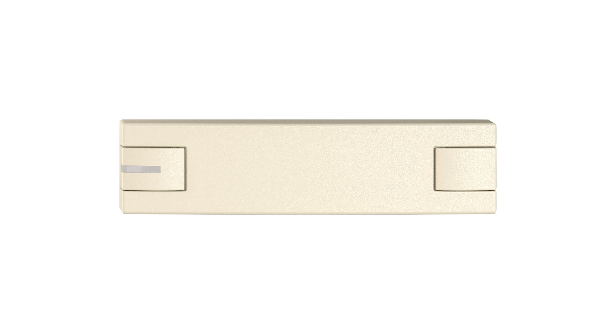 Pulsante 1/4 EDIZIO.liv SNAPFIX® p.KNX&UNI c.LED comando a 2 tasti cr