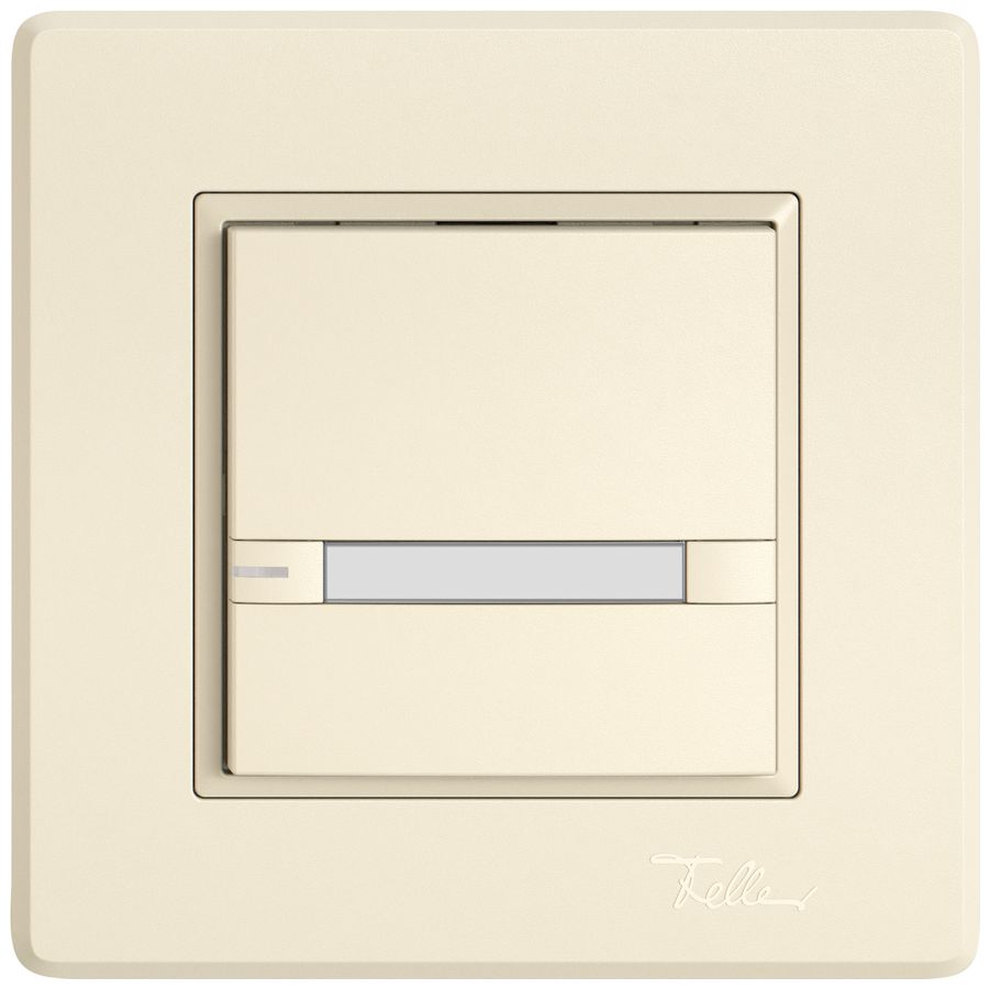 Pulsante KNX RGB INC EDIZIO.liv SNAPFIX® sensore temp.RGB-LED targ.1× com.2T cr