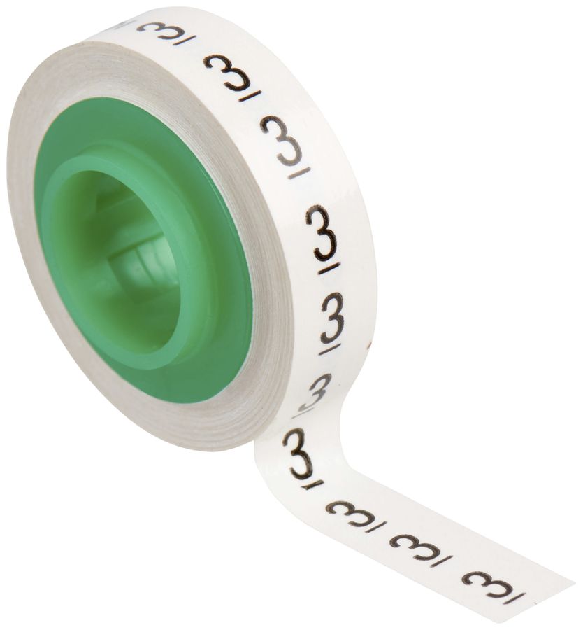 Rouleau de remplacement 3M SDR-3 pour marqueur de câble ScotchCode (3 pièces)