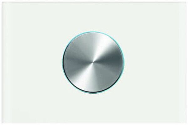 Bedienelement drehbar 1-fach ABB priOn 1-fach Glas weiss