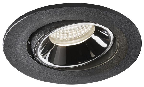 Downlight LED INS SLV NUMINOS MOVE S, 8.6W 250mA 750lm 4000K 55° ne/cro