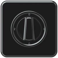 UP-Drehschalter origin Umschalter 2/1L 16A 250V 0-1-0-2 92×92mm schwarz