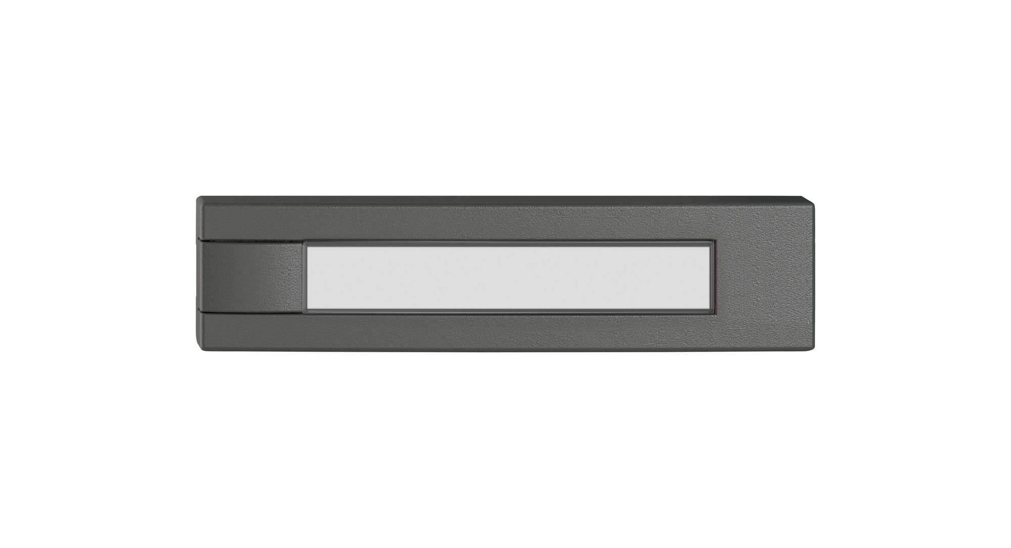 Poussoir 1/4 EDIZIO.liv SNAPFIX® p.KNX&UNI s.LED a.étiquette comm.1touch.grf