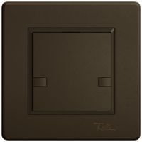 UP-Universaltaster EDIZIO.liv UNI SNAPFIX® 5…48V o.LED 1× 2-Tbed.br