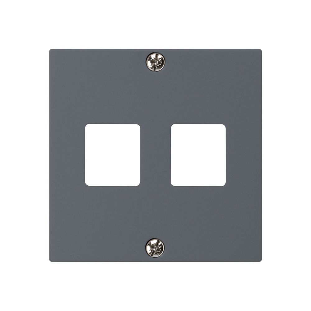 UP-Frontset HMS kallysto A für 2 Module anthrazit