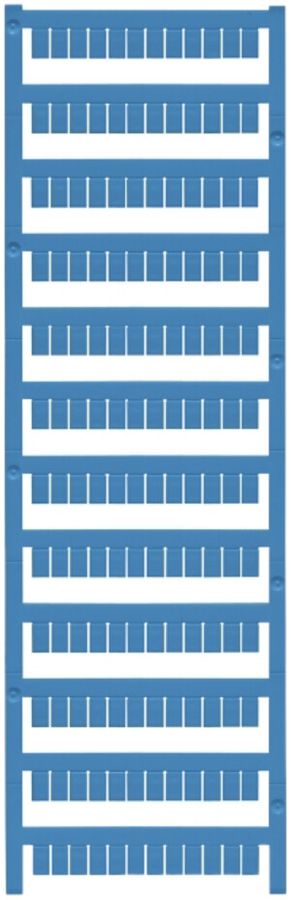 Marqueur de borne Weidmüller MultiCard WS 8×5mm PA66 bleu
