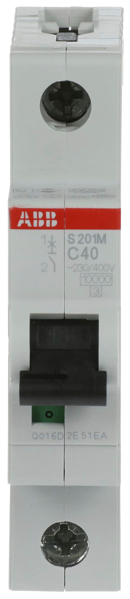 Leitungsschutzschalter ABB S201M-C40 40A C 10kA