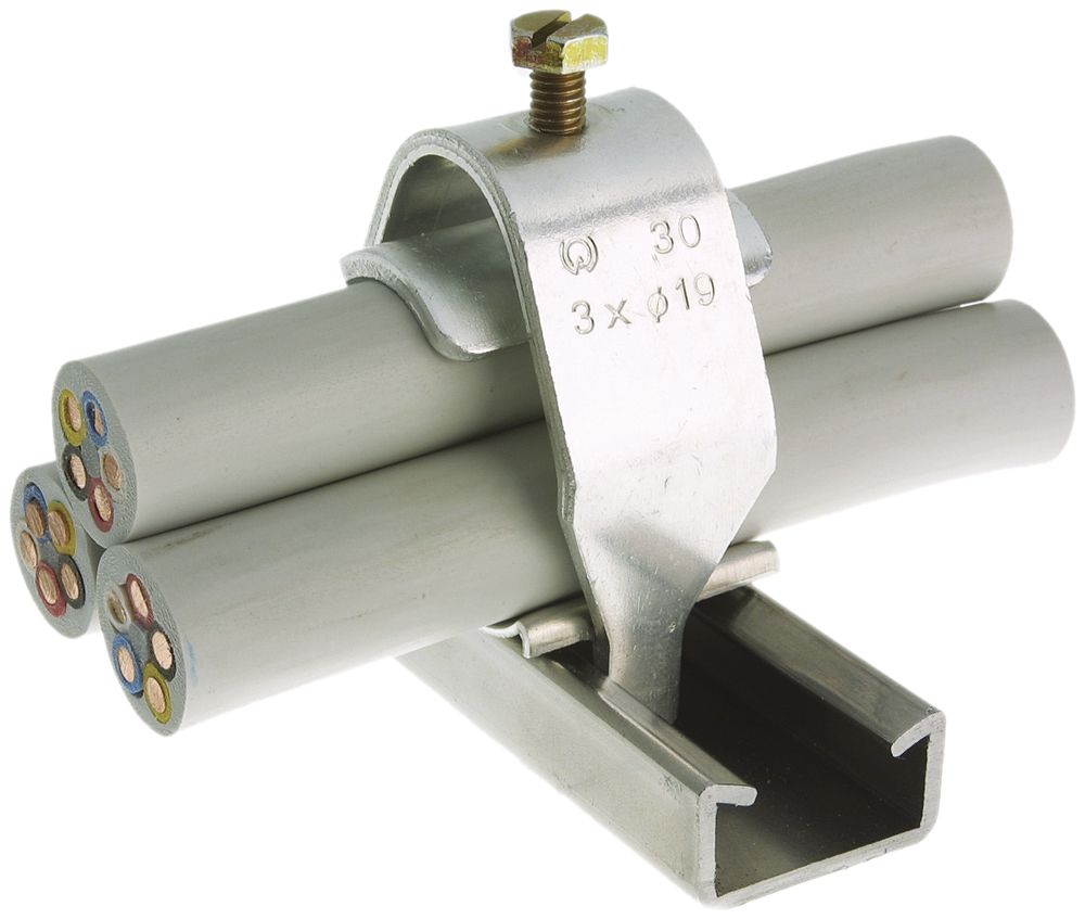 Schnellverleger Woertz SVD C30 3×Kabel 19mm Aluminium