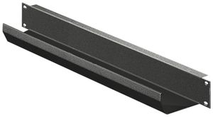 Panneau de passage de câbles Rittal DK 5502.245 482.6×85mm métal 1UH noir