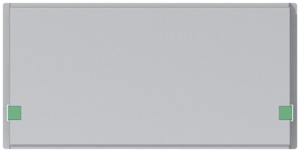 Aufsatz zu Tastsensor ABB SIDUS KNX FSet-ZE 2/4, aluminium