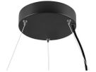 LED-Pendelleuchte SLV MEDO RING 90 43W 5000lm 930/940 DIM Ø900mm schwarz