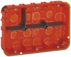 UP-Einlasskasten Legrand <M-M> orange 3×2 Module T=50mm Universal
