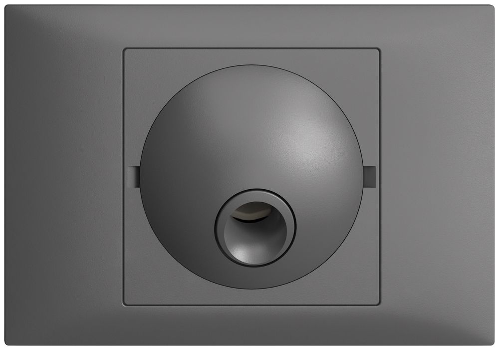 EB-Anschlussdose 5L EDIZIOdue dunkelgrau