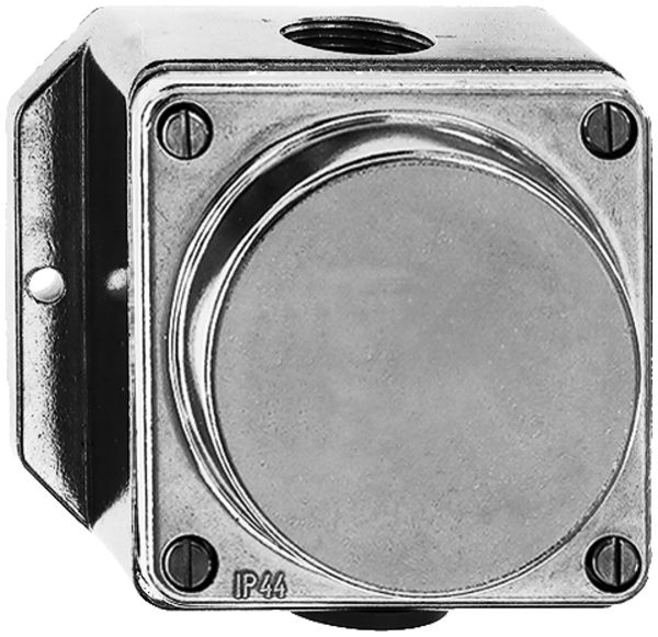 Boîtier vide AP FH AG mouillé aluminium poli à billes, vide