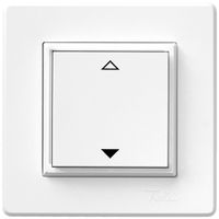 AP-Funktaster ALADIN EnOcean EDIZIO.liv 2K/1T V/Λ batterielos weiss