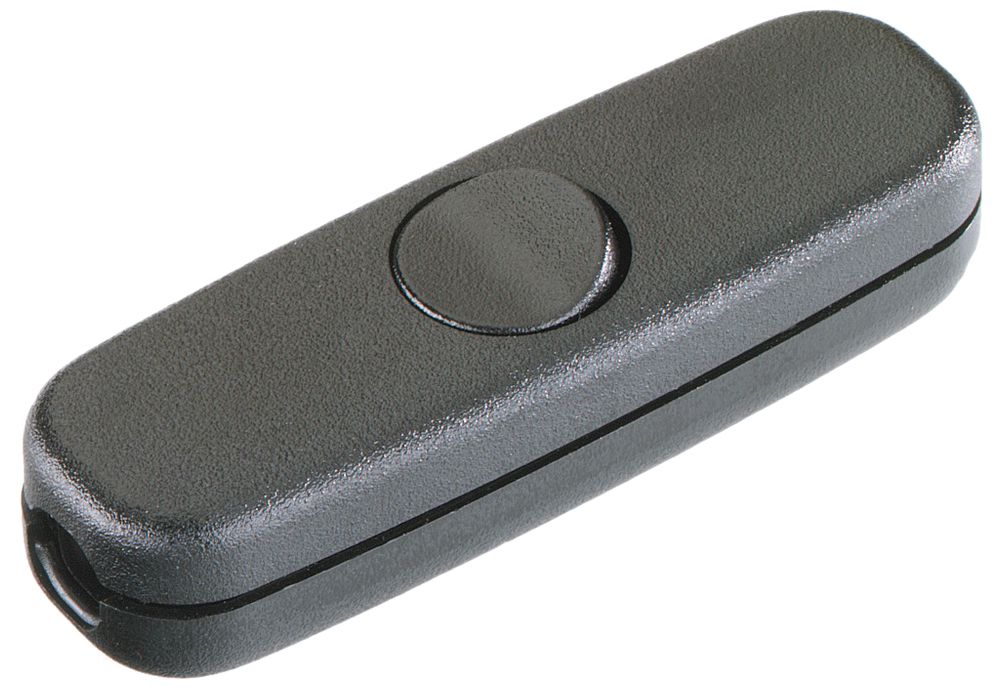 Interruttore di cordone ELBRO 3A 250V nero