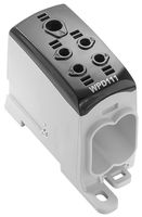 Bloc de distribution WM WPD 111 1P 232A 1×entr 4×sort 1.5…35mm² 2.5…95mm²