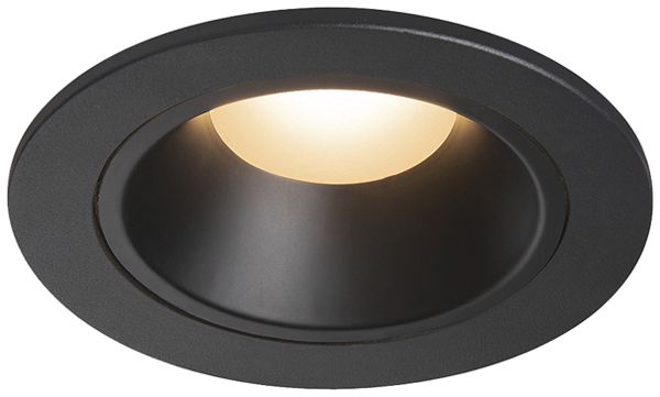 LED-Downlight SLV NUMINOS S 8.6W 670lm 2700K 40° DIM Ø80×52mm sz/sz