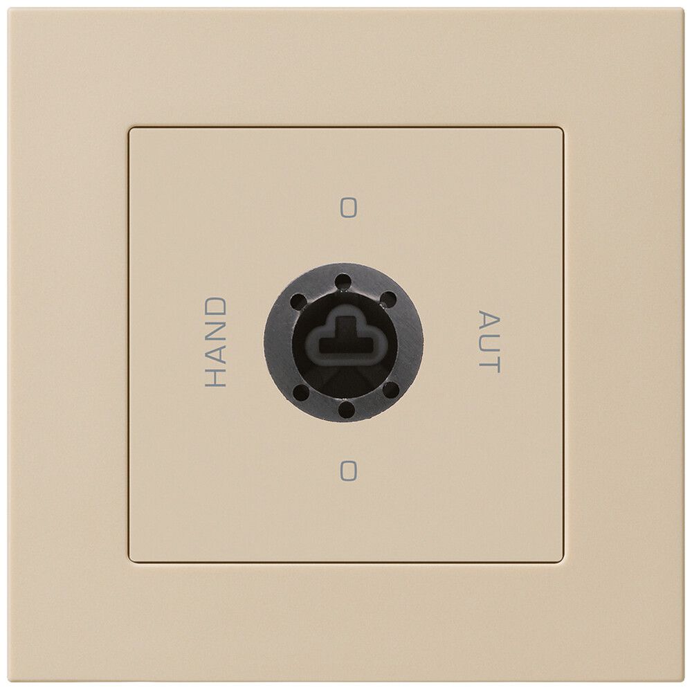 UP-Drehschalter 0-Hand-0-Aut kallysto.pro 2/1L beige für Schloss
