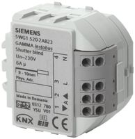 EB-KNX-Jalousieaktor Siemens 230 VAC 1×6A RS520/23