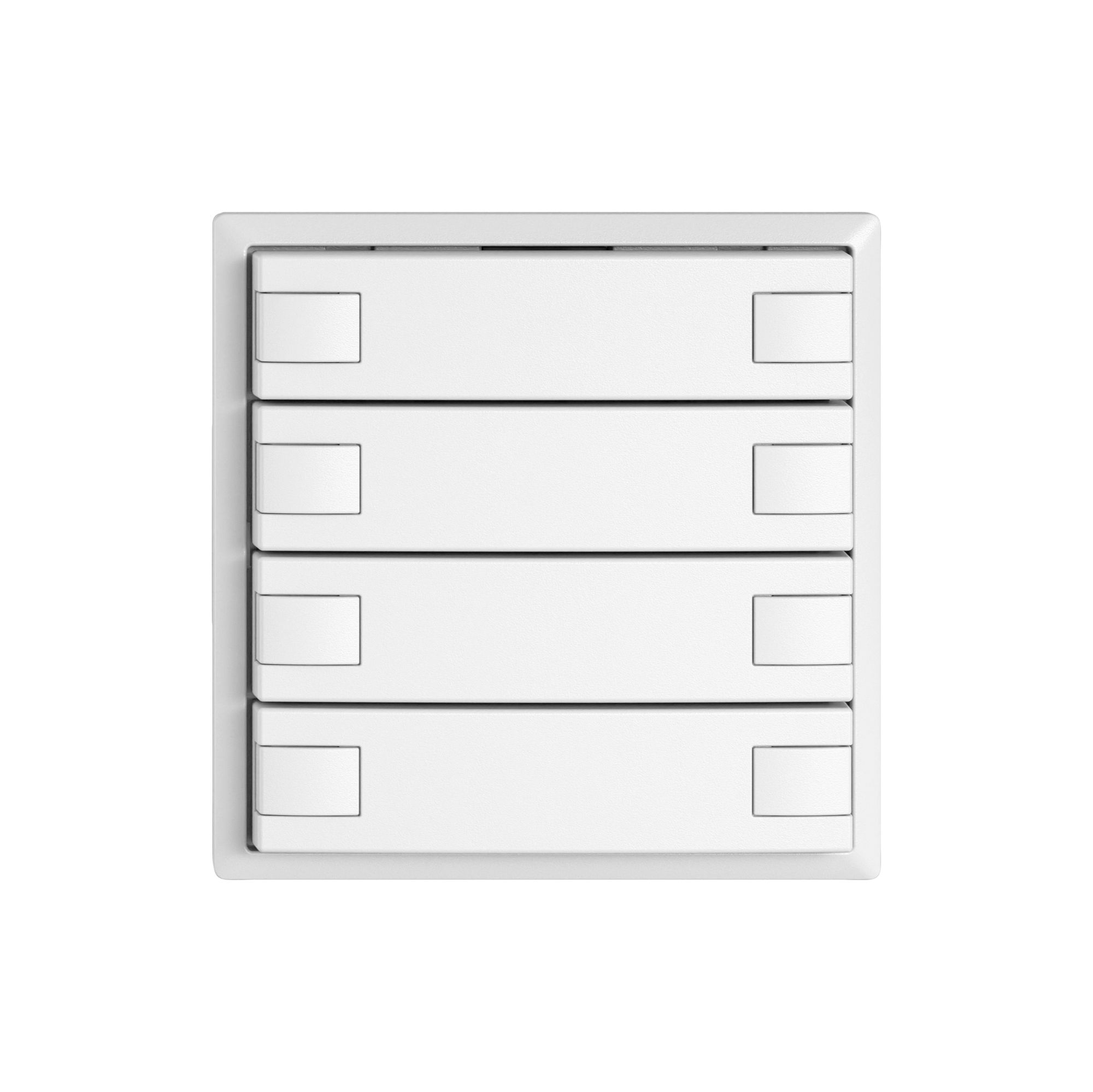 Universaltaster EDIZIO.liv UNI SNAPFIX® o.LED 4× 2-Tbed.ws