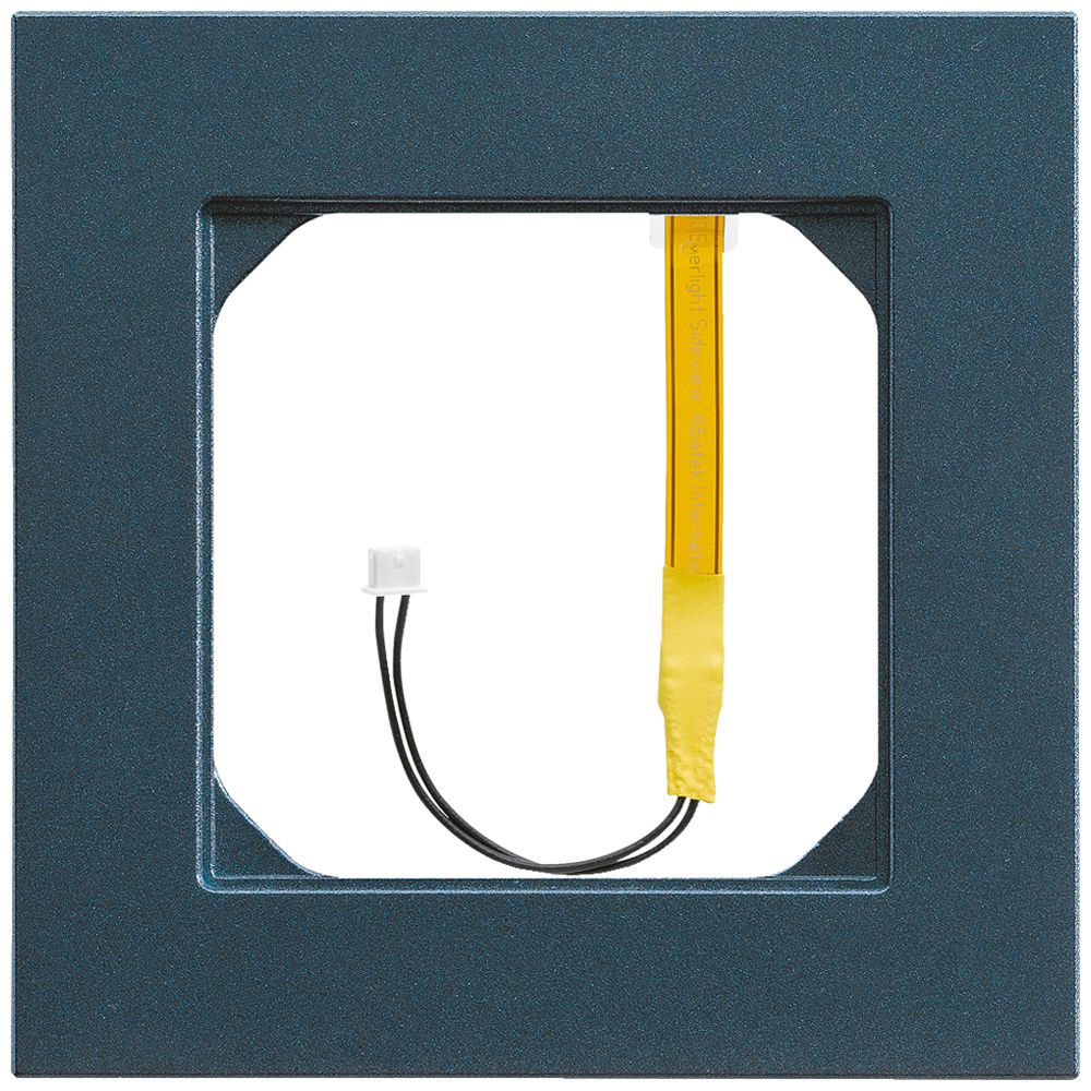 Abdeckrahmen kallysto.pro 1×1 ozean für Beleuchtung rot