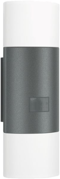 LED-Wandleuchte Steinel L 910 PIR 11W 755lm 3000K IP44 anthrazit