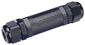 Verbindungsbox SLV 3-polig, IP68 schwarz