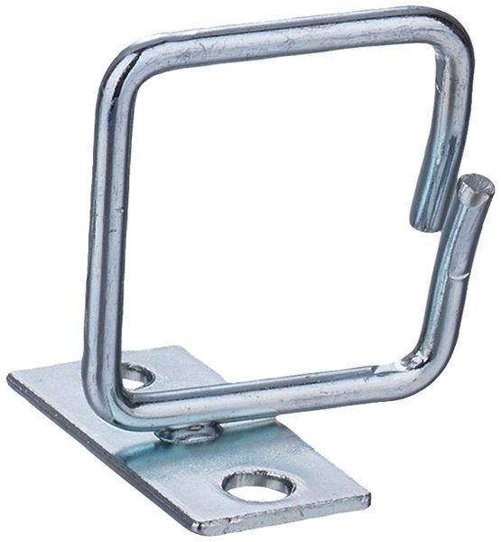 Guide-câbles ROLINE latéral 40×40×42mm métal acier inoxydable