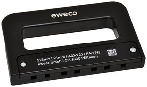 Stiftmontagelehre für eckige Stifte 5×5mm für Vormontage der Stifte am Zähler