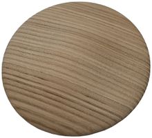 Deckenrosette Holz 100mm Hartholz, unlackiert