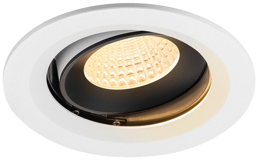 LED-Downlight SLV NUMINOS MOVE M 12W 1800lm 3000K WB DALI Ø120 ws/sz