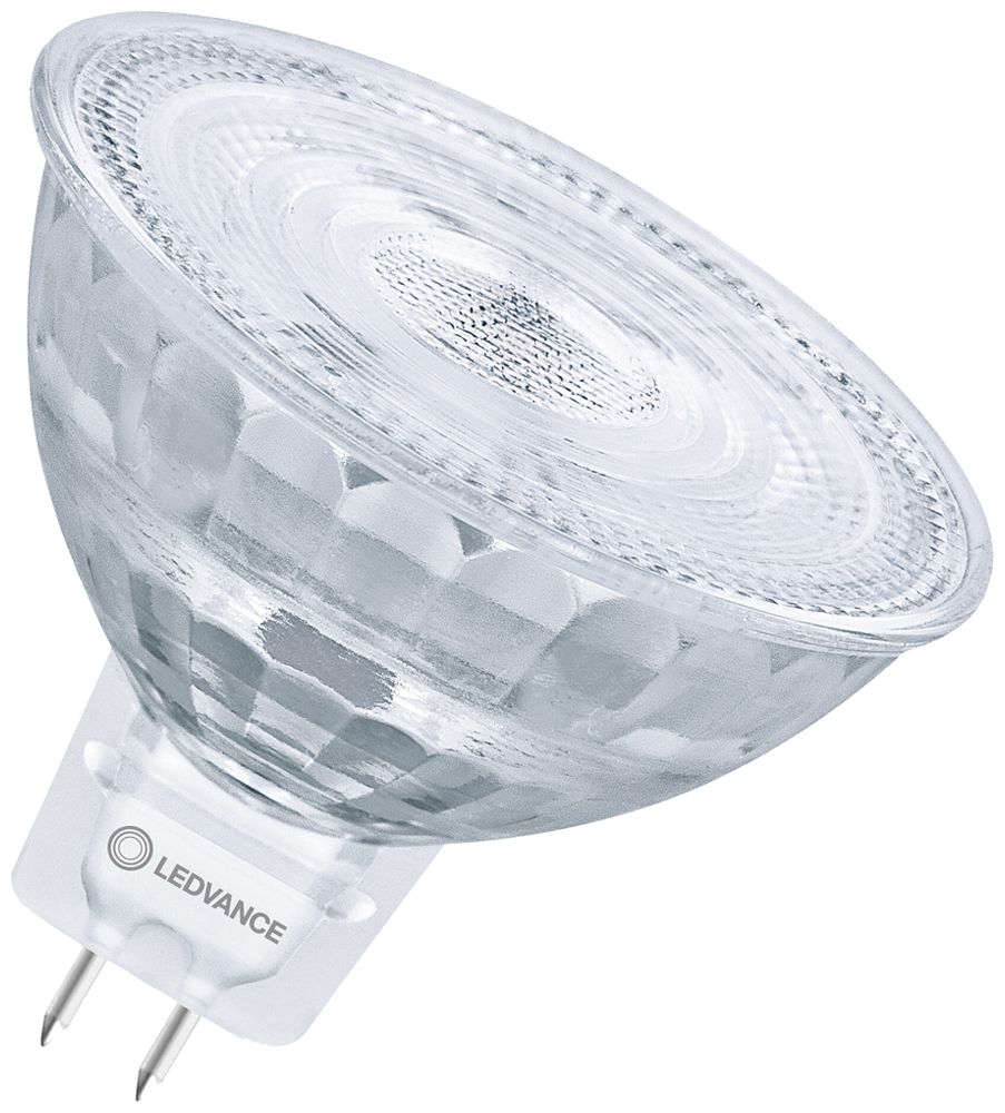 Lampada LED LEDVANCE GU5.3 3.4W 230lm 4000K REG Ø50×44mm MR16 chiaro 36°