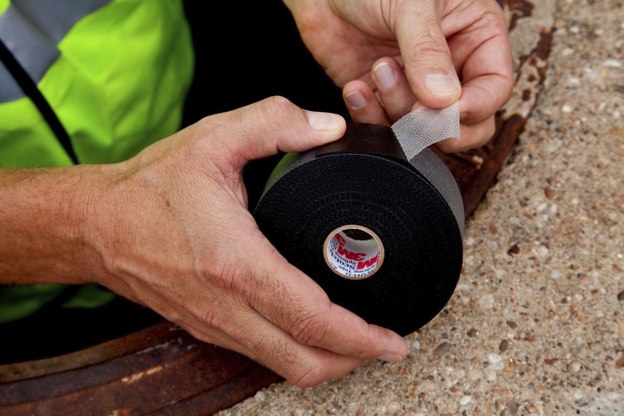 Ruban d'épissage Scotch 23 38mm×9.15m noir