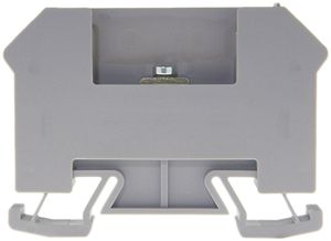 Borne de sectionnement à couteau Woertz 0.5…10mm² 40A 500V vis 1×2 sép.long.gris