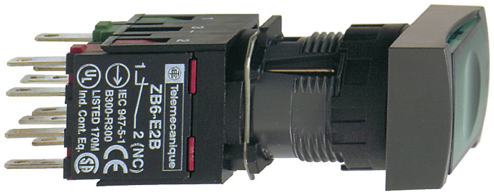 EB-Leuchttaster Schneider Electric 1S 12/24VUC grün