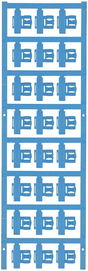 Leitermarkierer Weidmüller MultiCard SFC für Ø4…6mm 21×9.3mm PA66 blau