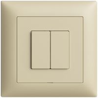 UP-Druckschalter 2K/2T Edue Wiser vanille